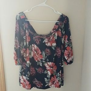 Loveappella off the shoulder 3/4 length